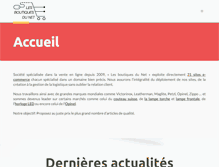 Tablet Screenshot of lesboutiquesdunet.com